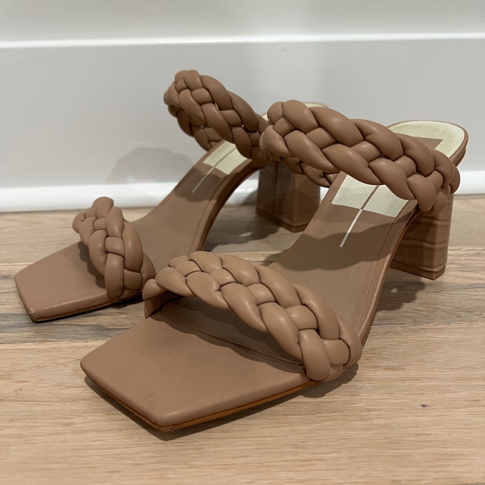 Dolce Vita Paily Sandal heels size 10 light brown